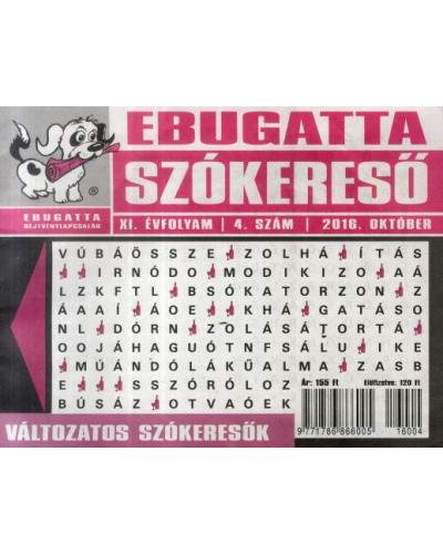 Ebugatta Szókereső 2016/4.